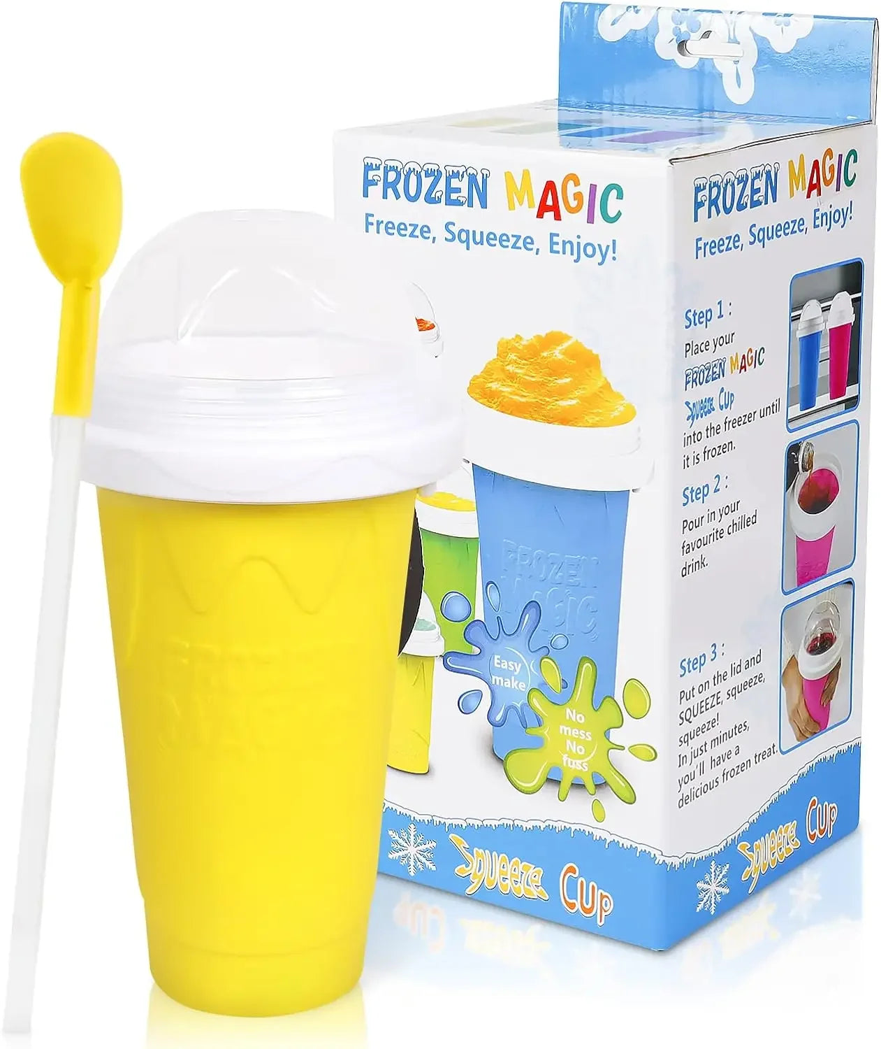 Taza casera para batidos congelados rápidos