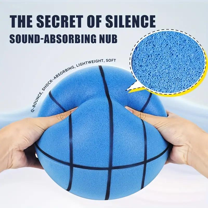 Silent Basketball, Indoor Training Foam Basketball, Low Noise Basketball for Various Indoor Activities, Interactive Game Props, Interesting Gifts