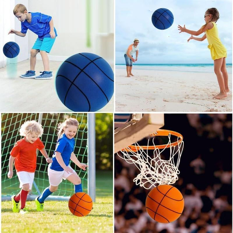 Silent Basketball, Indoor Training Foam Basketball, Low Noise Basketball for Various Indoor Activities, Interactive Game Props, Interesting Gifts