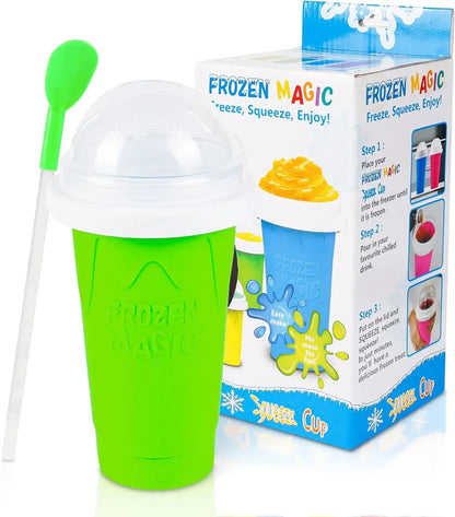 Taza casera para batidos congelados rápidos