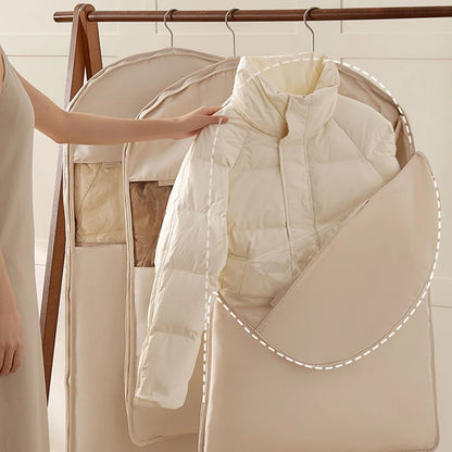 Bolsas de vacío colgantes para ropa, bolsas de sellado al vacío con bomba de mano