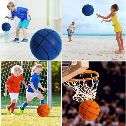 Silent Basketball, Indoor Training Foam Basketball, Low Noise Basketball for Various Indoor Activities, Interactive Game Props, Interesting Gifts