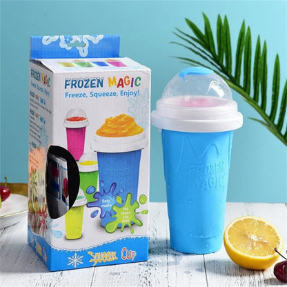 Taza casera para batidos congelados rápidos